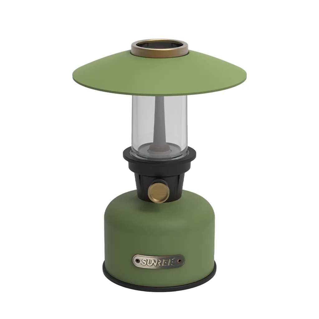 Sunrei Lampu Camping Green Light 2023