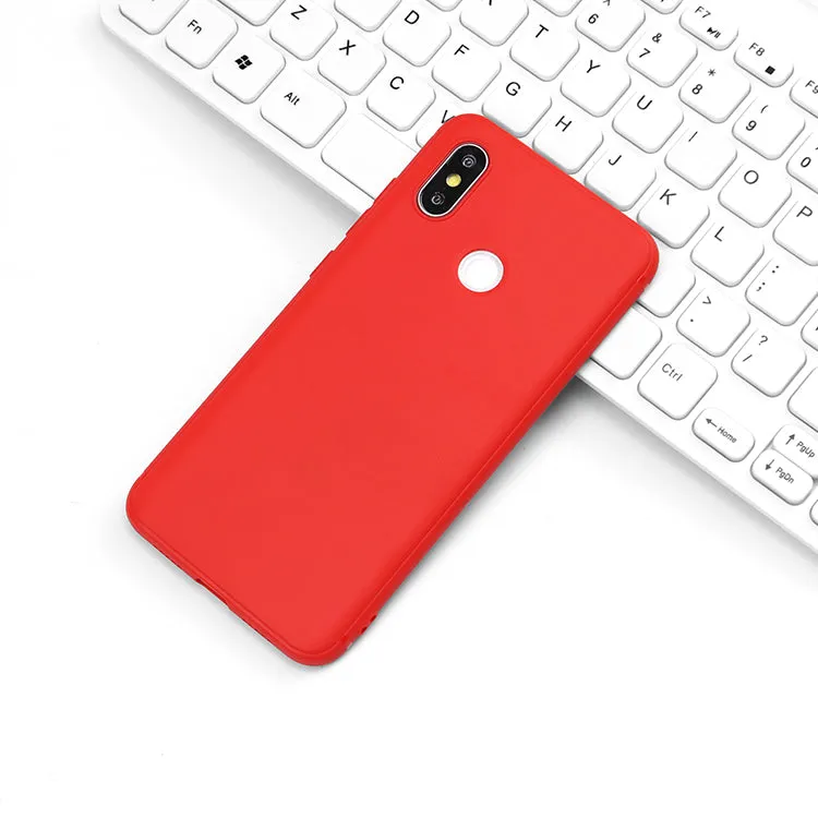 Super Slim Matte TPU Case For Xiaomi 8