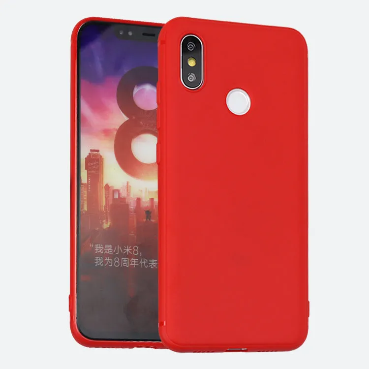 Super Slim Matte TPU Case For Xiaomi 8