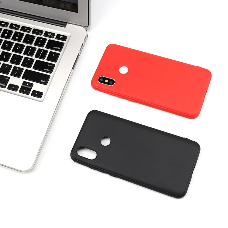 Super Slim Matte TPU Case For Xiaomi 8