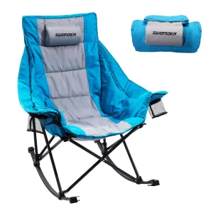 Swonder Oversized Rocking Camping Chair