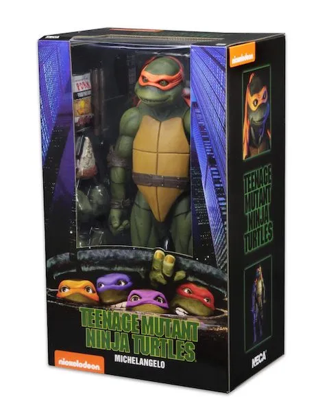 Teenage Mutant Ninja Turtles (Movie) Michelangelo 1/4th Scale Figure by Neca