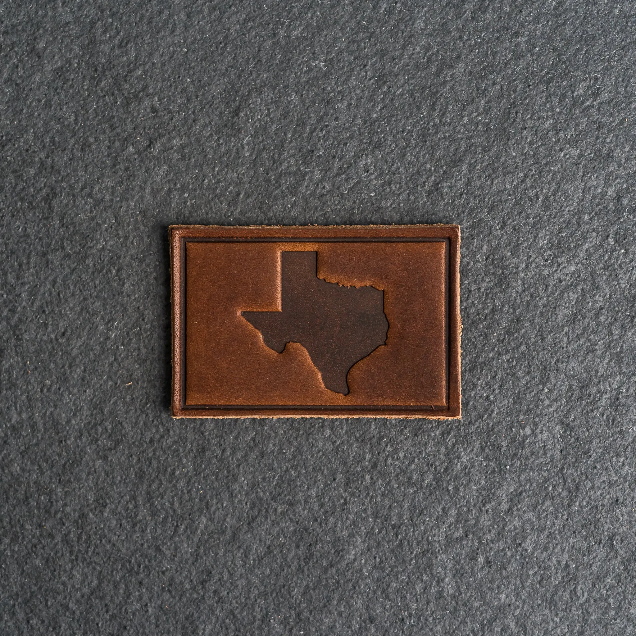 Texas Leather Patches with optional Velcro added