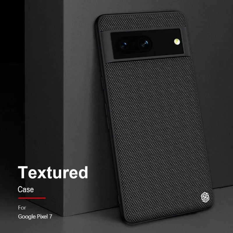 Textured Nylon Fiber Soft TPU Phone Case For Google Pixle 6A