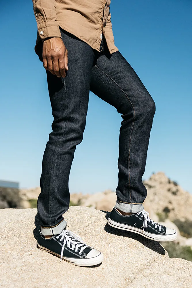 The Pen Slim - Indigo Raw Air 11.5oz Selvedge