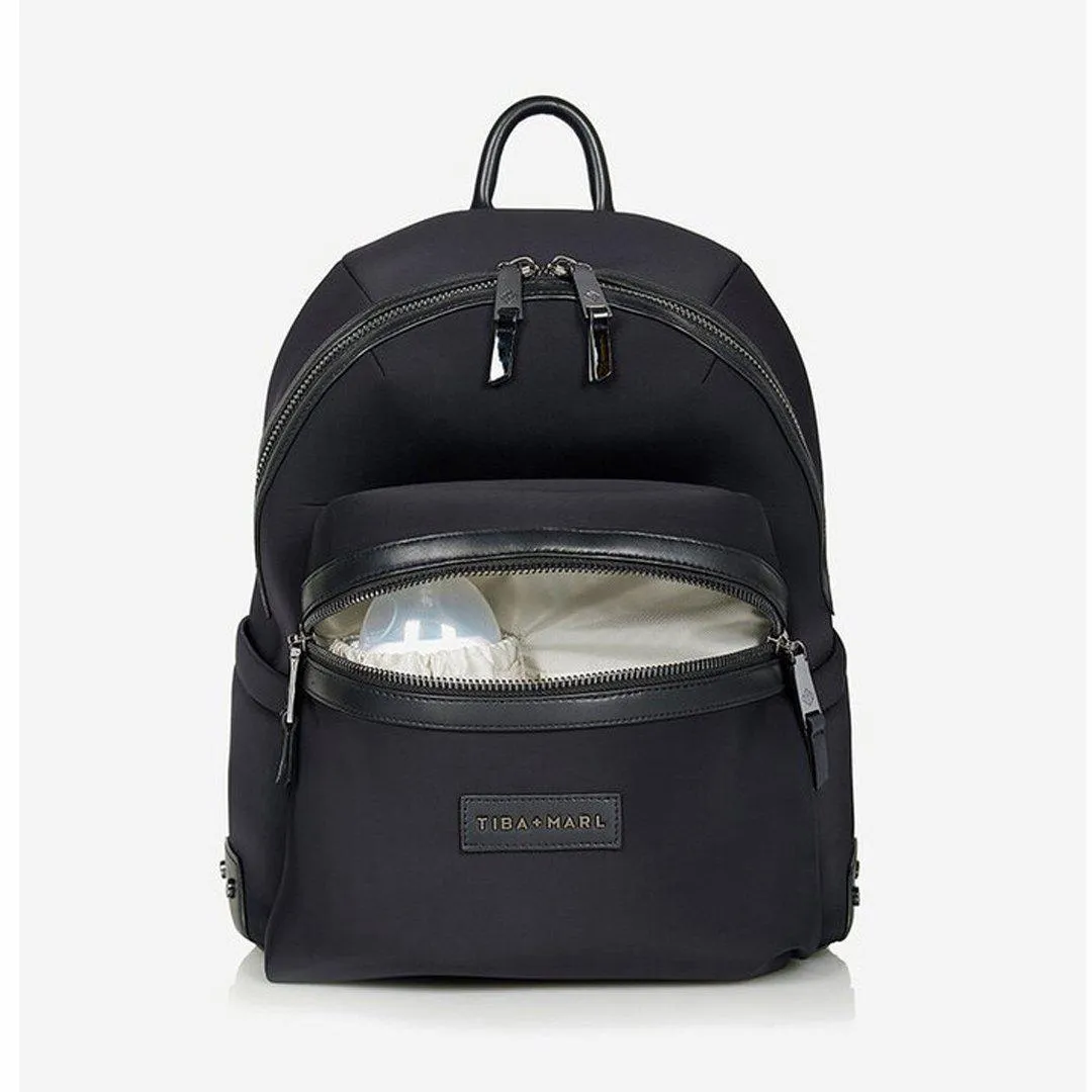 Tiba   Marl Miller Backpack - Black Scuba