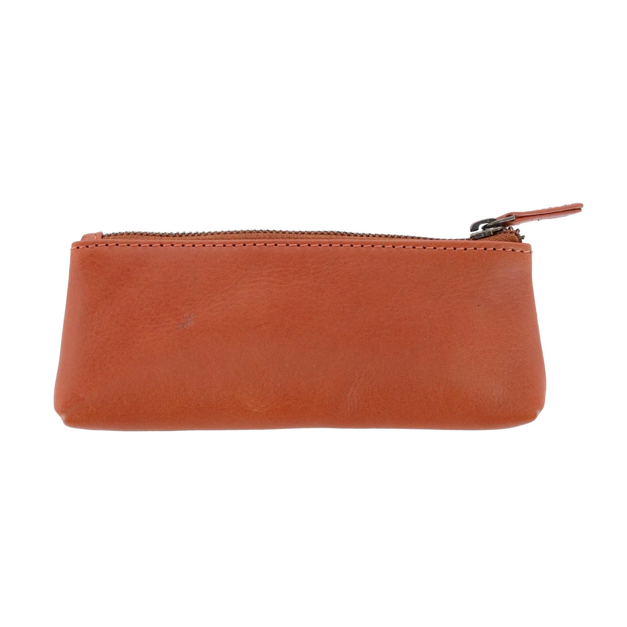 Trafalgar Sergio Leather Multimedia Elongated Zip Pouch