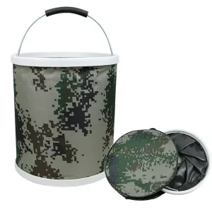 Travel and Gardening - Portable Folding Wash Basin Water Container Pail,