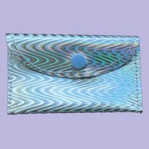 Trippy Silver Card Wallet