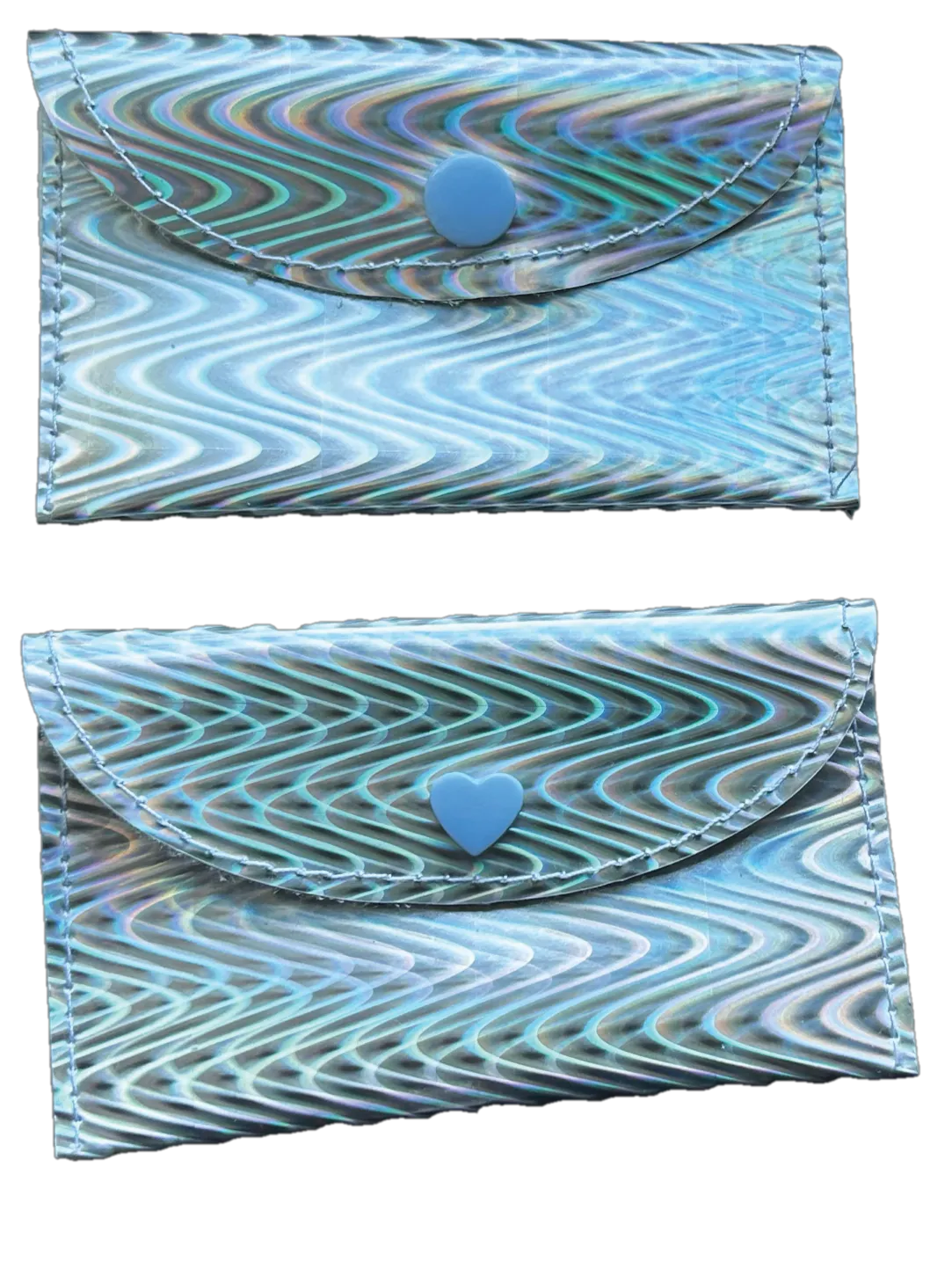 Trippy Silver Card Wallet