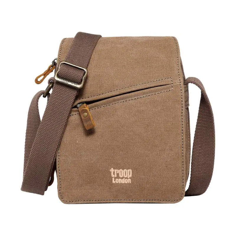 Troop London TRP0239 Classic Body Bag in Brown