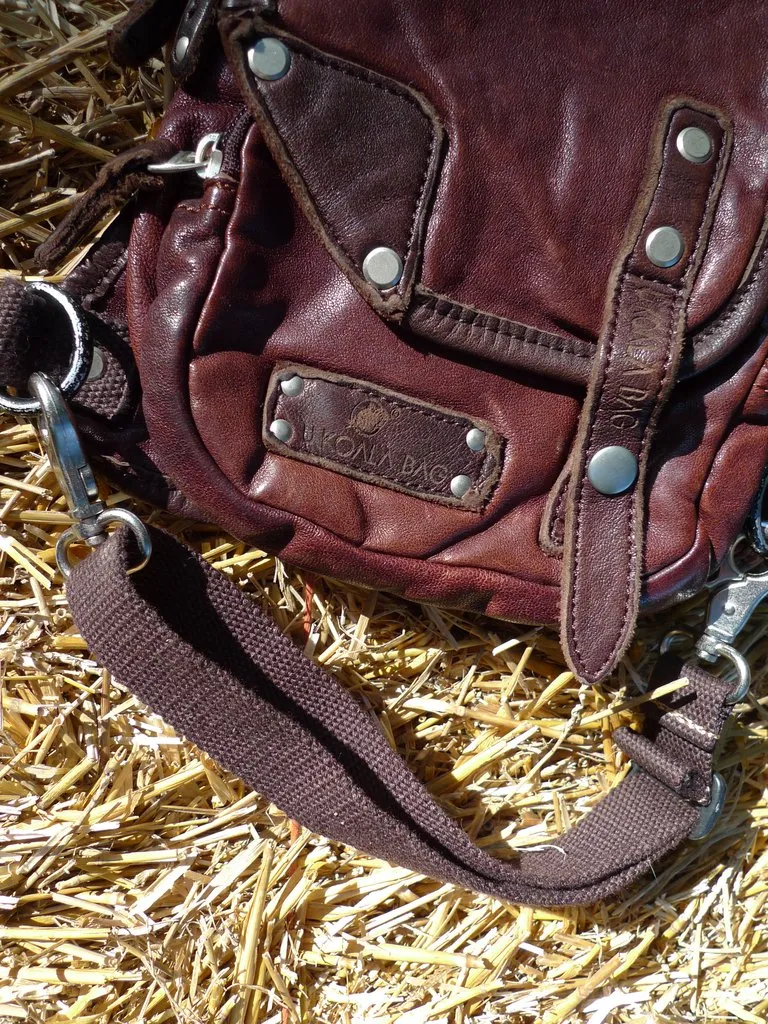 Ukoala Cowboy Black Leather Bag