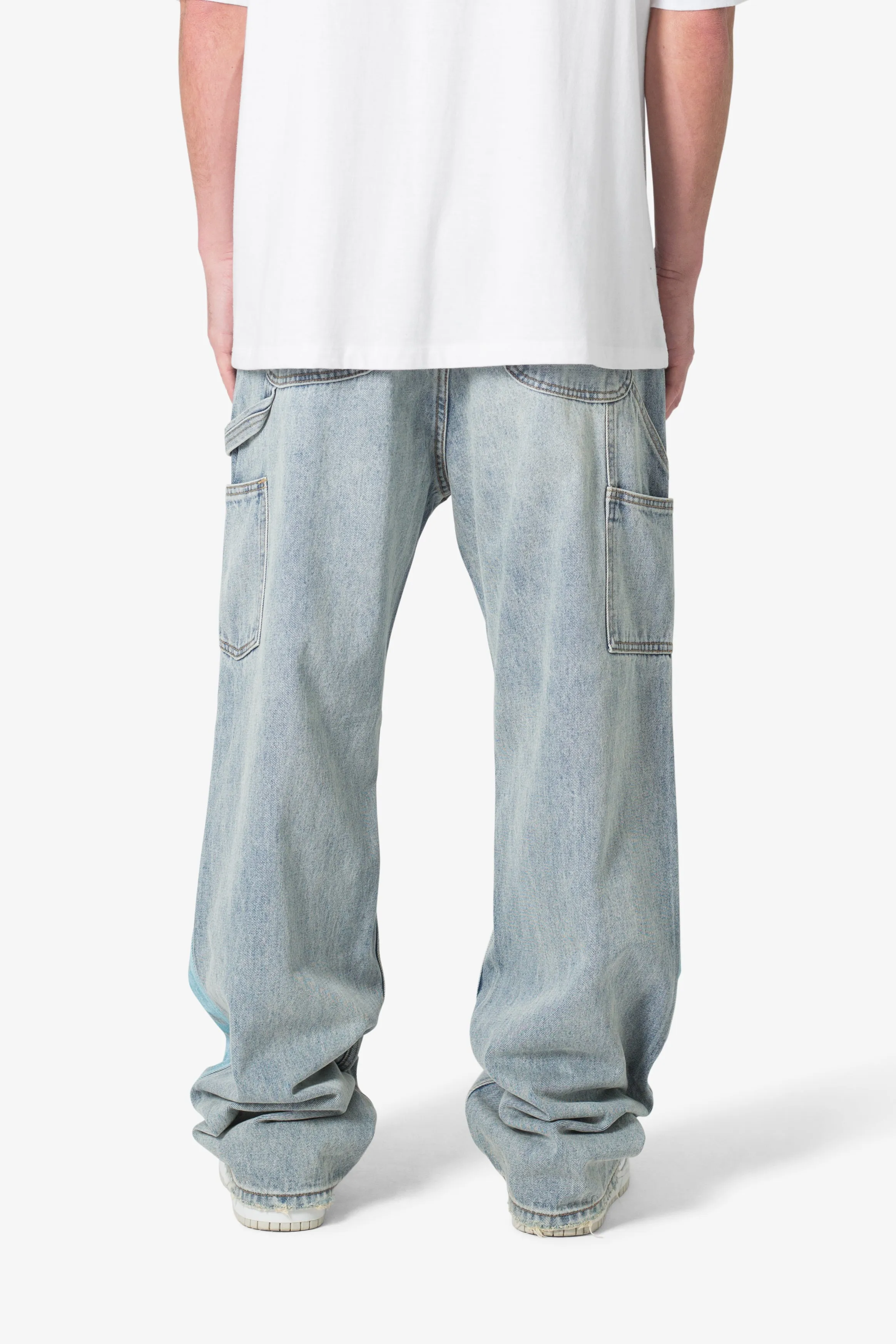 Ultra Baggy Flame Denim - Blue