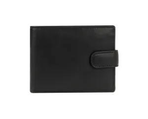 Utility Wallet | Black Leather