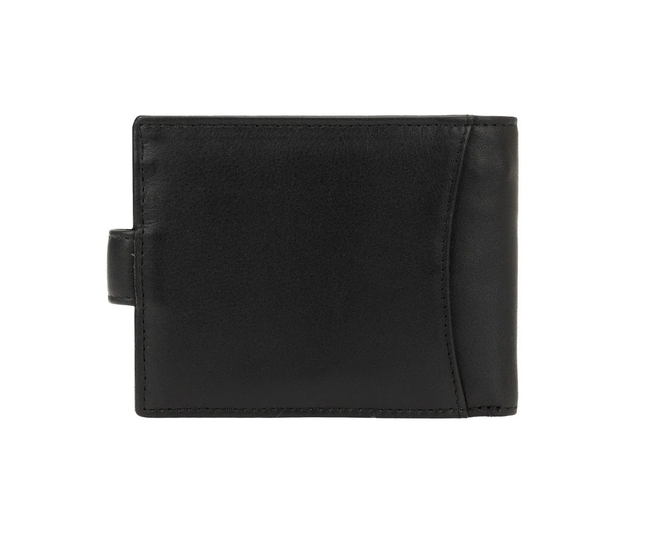 Utility Wallet | Black Leather