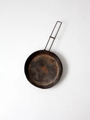 vintage camping skillet