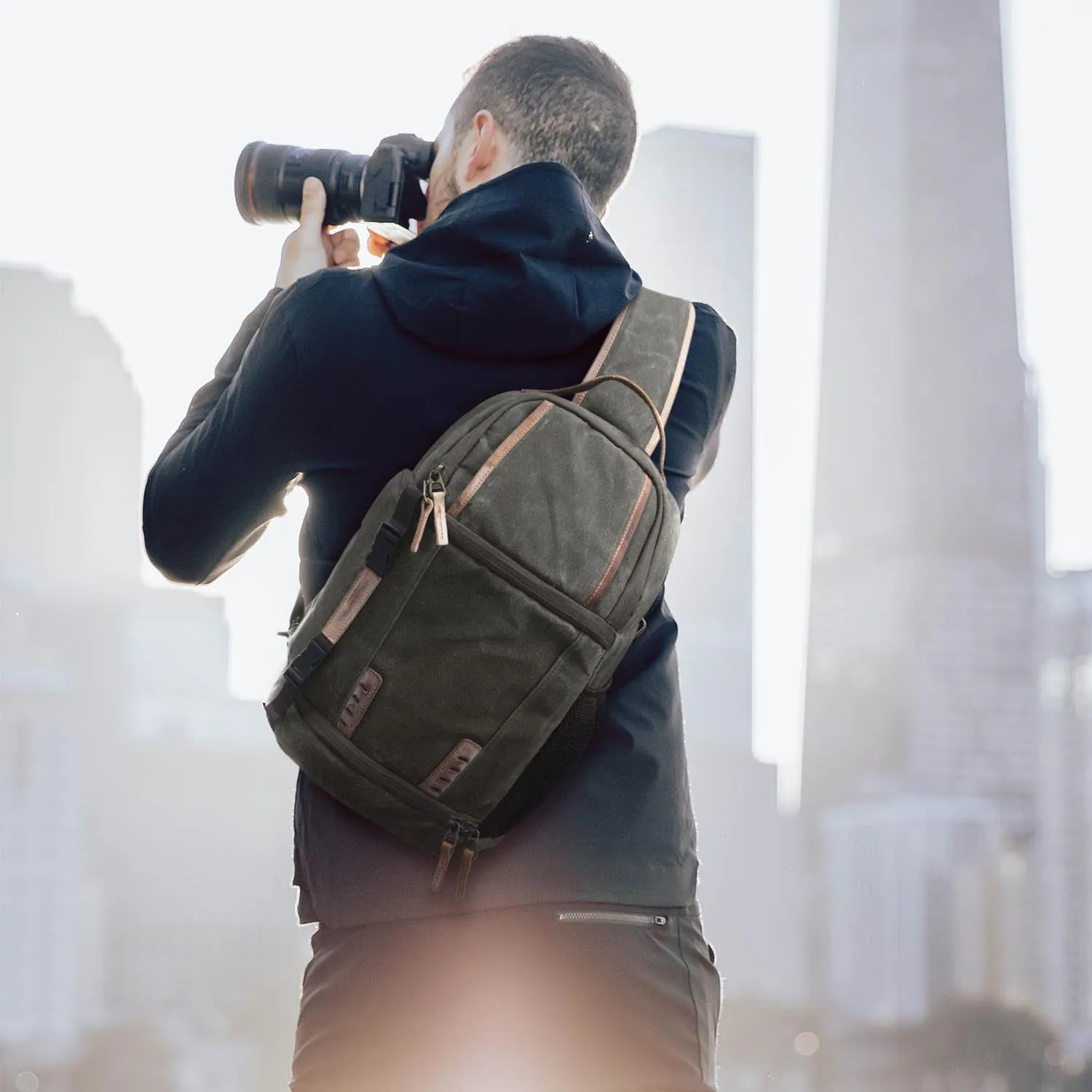 Water Repellent Camera Sling Bag