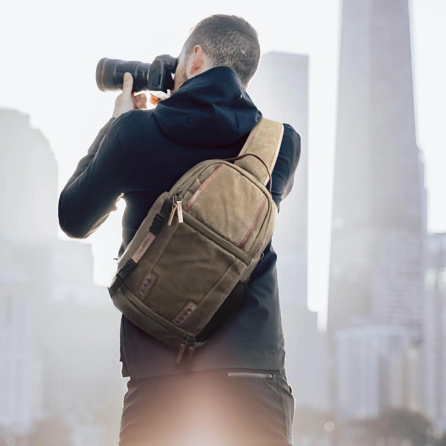 Water Repellent Camera Sling Bag