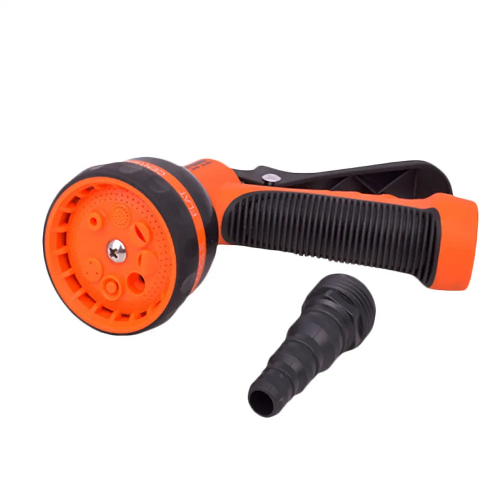 Watering Gun Garden Hose Nozzle High Pressure Spray 8Adjustable Spray Patterns