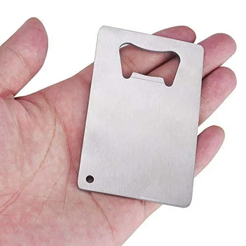 Wekiog Credit Card Bottle Opener for Your Wallet, 6 Packs