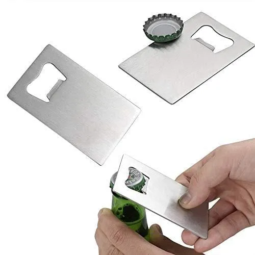 Wekiog Credit Card Bottle Opener for Your Wallet, 6 Packs