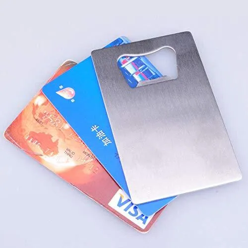 Wekiog Credit Card Bottle Opener for Your Wallet, 6 Packs