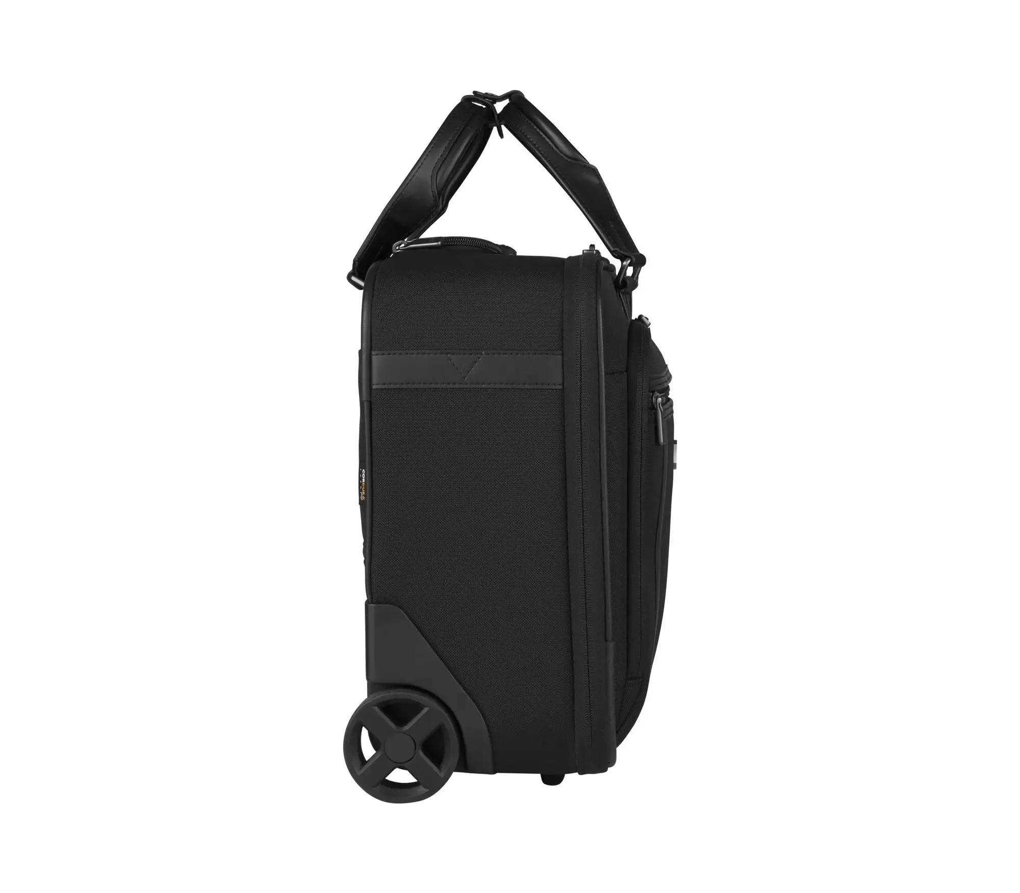 WERKS Professional CORDURA Wheeled Business Brief Compact - Black