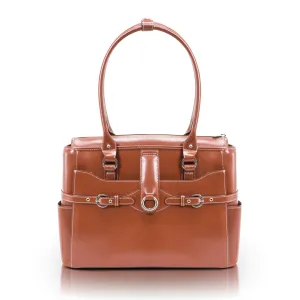 WILLOW SPRINGS | 15” Leather Laptop Briefcase