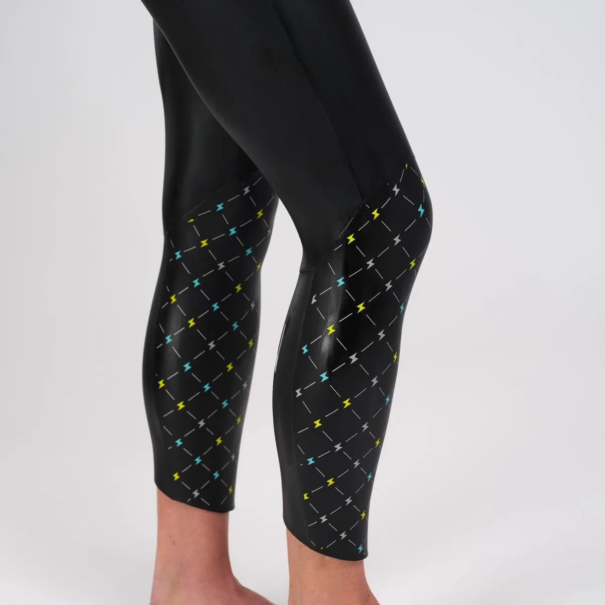 Women's Bolt 2.0 Wetsuit - Neon Yellow/Blue