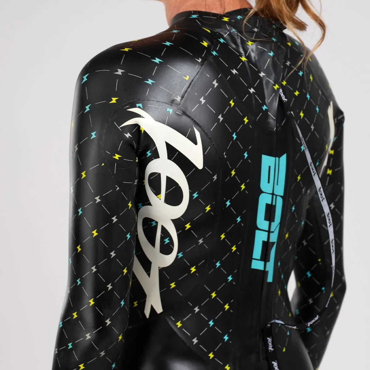 Women's Bolt 2.0 Wetsuit - Neon Yellow/Blue