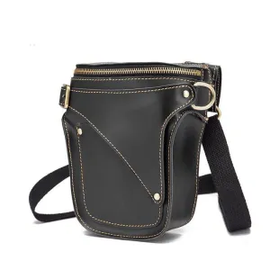 Woosir  8" Leather Thigh Fanny Pack