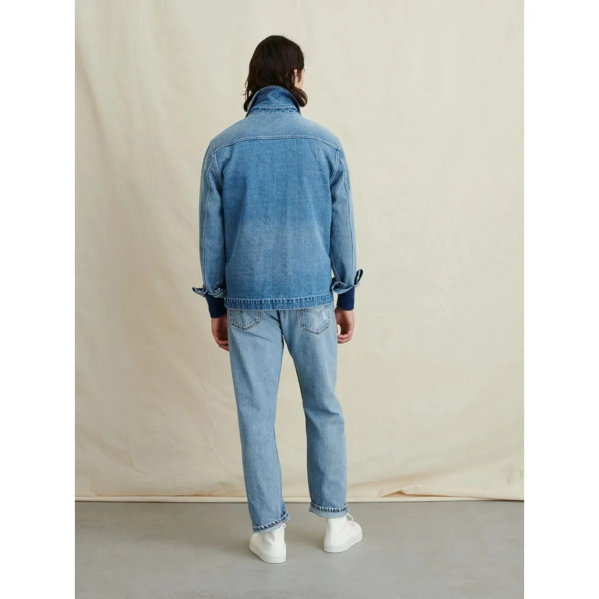 Work Jacket Vintage Wash Denim