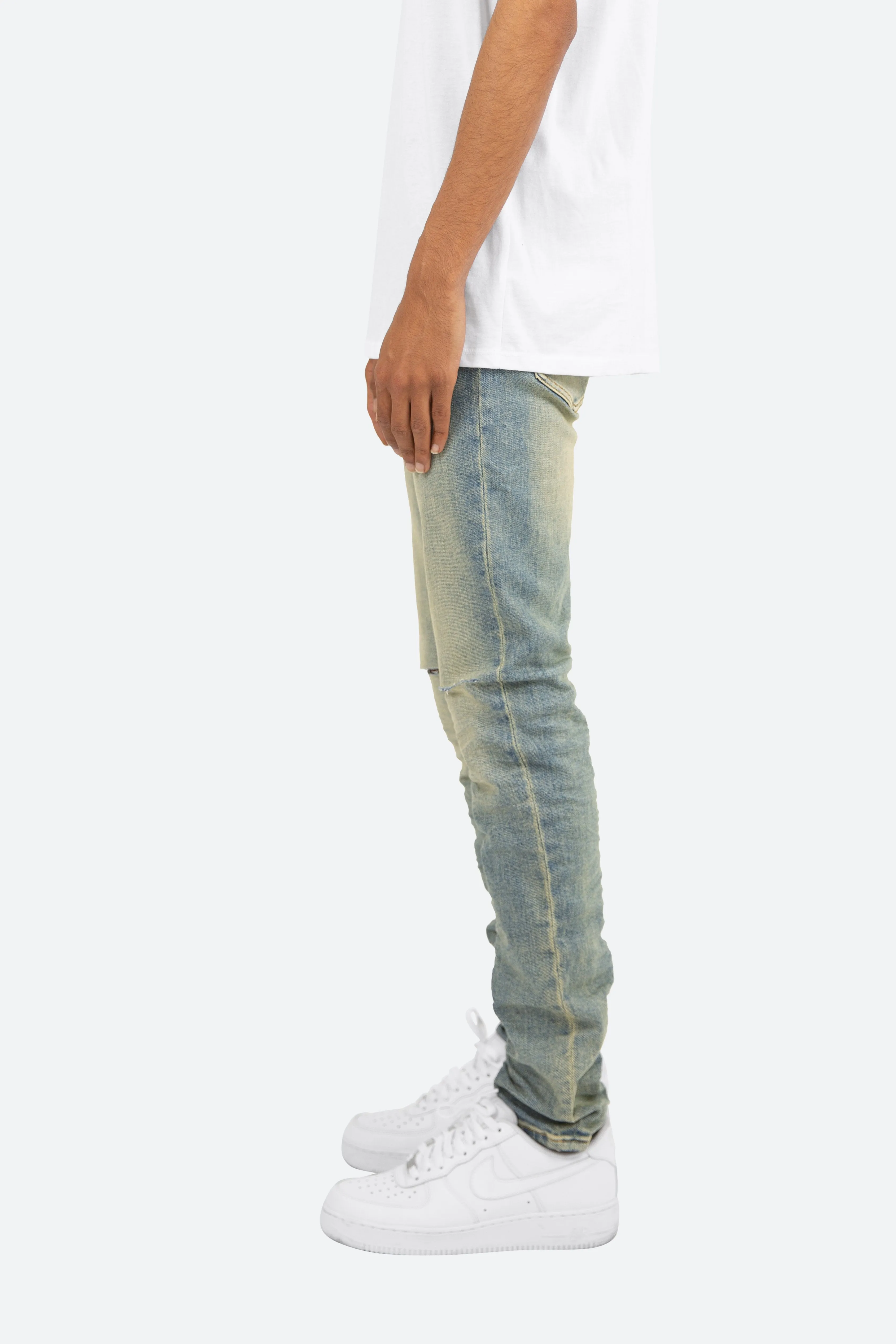 X6 Stretch Denim - Light Blue